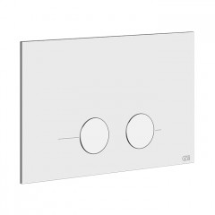GESSI Клавиша смыва для унитаза, двойная, для систем инсталляций Geberit Sigma8 и Sigma12, цвет хром