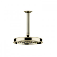 GESSI VENTI20 Верхний душ 200 мм., с потолочным держателем 288 мм., цвет Brass PVD