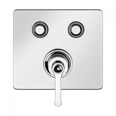 GESSI HI-FI ECLECTIC Смеситель для душа настенный встраиваемый, однорычажный, с 2 запорными кнопками, цвет Хром