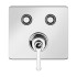 GESSI HI-FI ECLECTIC Смеситель для душа настенный встраиваемый, однорычажный, с 2 запорными кнопками, цвет Хром