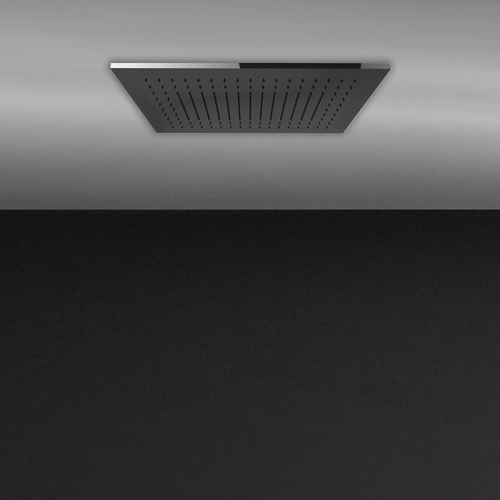 Gessi Mimi Встраиваемая в потолок душевая система 350х350 с функцией Тропический ливень/Водопад/Распыление, цвет Mirror (требуется панель 57875)