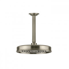 GESSI VENTI20 Верхний душ 200 мм., с потолочным держателем 288 мм., цвет Finox Brushed Nickel
