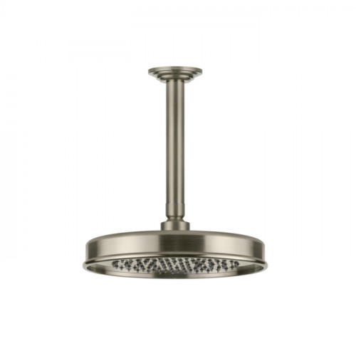 GESSI VENTI20 Верхний душ 200 мм., с потолочным держателем 288 мм., цвет Finox Brushed Nickel