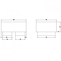 GESSI INVERSO ACCESSORIES Мыльница настольная черная, цвет: Warm Bronze Br PVD