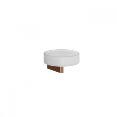 GESSI Origini Мыльница настенная белая/Copper Brushed PVD