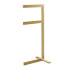 GESSI INVERSO ACCESSORIES Напольный держатель для полотенец, цвет: Gold Brushed CCP