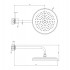 GESSI VENTI20 Верхний душ 328 мм., с настенным держателем 389 мм., цвет Finox Brushed Nickel