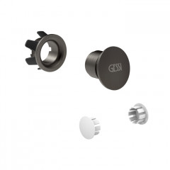 Gessi GESSI 316 Комплект заглушек для перелива и боковых отверстий, цвет Black Metal Brushed PVD