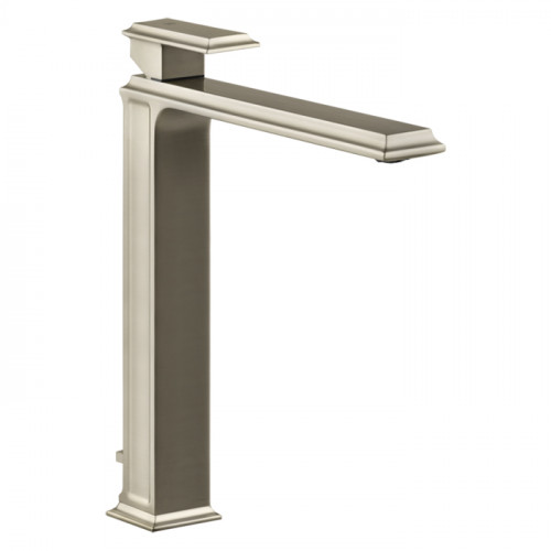 Gessi Eleganza Смеситель для раковины на 1 отверстие, высокий, с донным клапаном, цвет: Finox