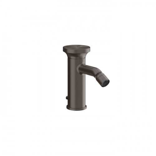 GESSI Origini Смеситель для биде с донным клапаном, в компл с отделочн вкладкой., цвет: Black Metal Brushed PVD