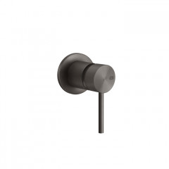 GESSI 316 Встраиваемый смеситель, на 1/2", 1 источник (внешние части), цвет: brushed black metal pvd