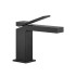 Gessi Rettangolo K Смеситель для раковины на 1 отверстие, цвет: черный