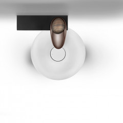 Gessi Equilibrio Ручка однорычажного смесителя для раковины, дизайнерская, цвет: палисандр