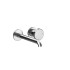 GESSI Origini Смеситель для раковины встраиваемый с изливом, в компл с отд вставкой, цвет хром (внешняя часть)
