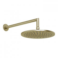 GESSI Ingranaggio Верхний душ с кронштейном D250 мм, цвет Brushed Brass PVD