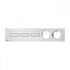 Gessi Hi-Fi Термостат для душа, с включением до 3 источников одновременно (внешняя часть), цвет: хром