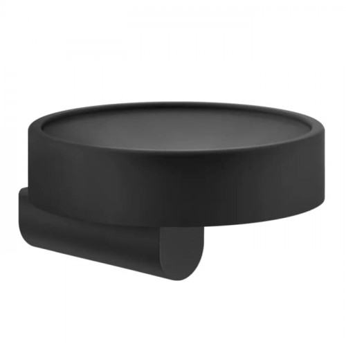 GESSI Rilievo Мыльница настенная, цвет: черный/nero XL