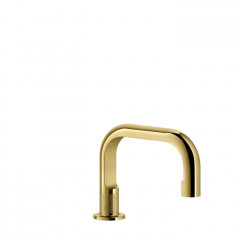 GESSI INCISO Отдельно стоящий излив 140мм, h=145мм , цвет: золото