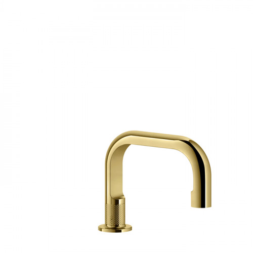 GESSI INCISO Отдельно стоящий излив 140мм, h=145мм , цвет: золото