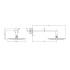 GESSI Ingranaggio Верхний душ с кронштейном D250 мм, цвет Brushed Brass PVD
