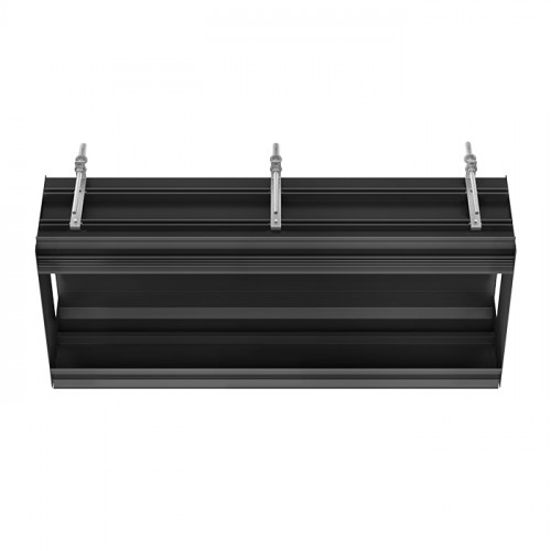 GESSI BINARIO Профиль линейный 880 мм., без подготовки под модули, цвет Black XL