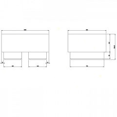 Gessi Rettangolo Мыльница настольная, цвет: хром/белый