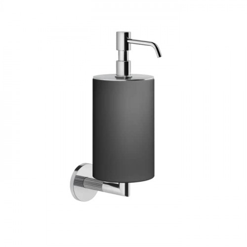 Gessi Ingranaggio Дозатор для жидкого мыла настенный черный, цвет: хром
