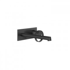 Gessi Anello Смеситель настенный, с изливом 194-214 мм, цвет Black XL (внешняя часть)