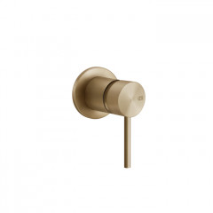 GESSI 316 Встраиваемый смеситель, на 1/2", 1 источник (внешние части), цвет: warm bronze brushed pvd