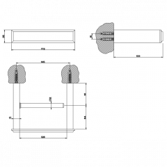 Gessi Eleganza Держатель для туалетной бумаги, цвет: хром
