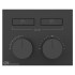 Gessi Hi-Fi Термостат для душа, с включением до 2 источников одновременно (внешняя часть), цвет: Black XL