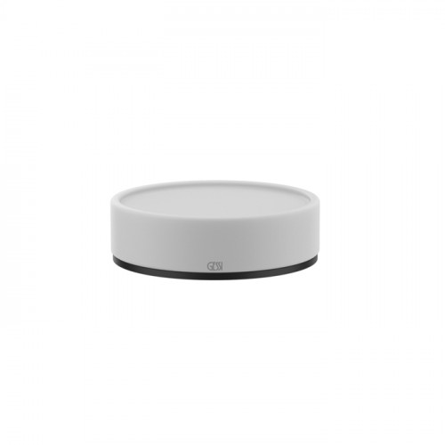 GESSI 316 Мыльница настольная, цвет: белый/Black XL