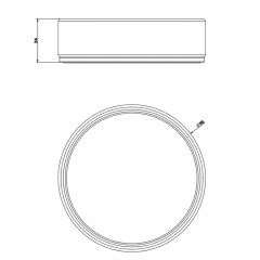 GESSI 316 Мыльница настольная, цвет: белый/Black XL