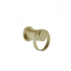GESSI ANELLO Смеситель настенный встроенный, цвет Brushed Brass PVD