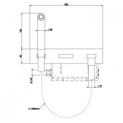 GESSI Встраиваемые части для Water Tube Kneipp, цвет хром