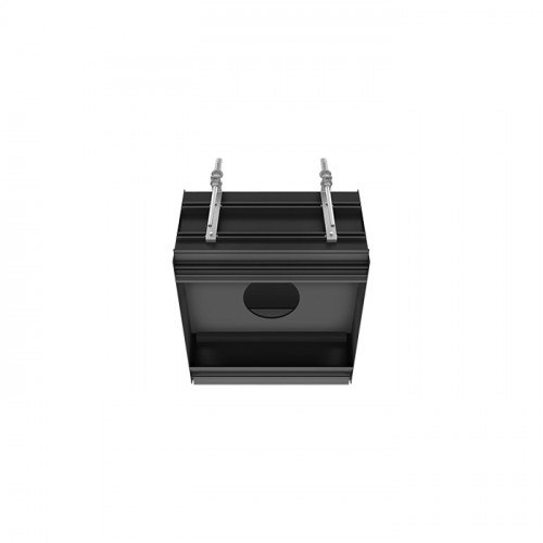GESSI BINARIO Профиль линейный 250 мм., для 1 модуля, установка Easy-Fix, цвет Black XL