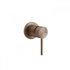 GESSI 316 Встраиваемый смеситель, на 1/2", 1 источник (внешние части), цвет: brushed copper pvd