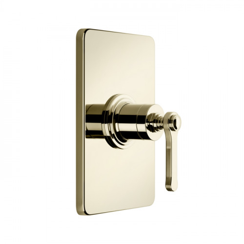 GESSI VENTI20 Смеситель встраиваемый, однорычажный, внешняя часть, цвет Brass PVD
