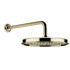 GESSI VENTI20 Верхний душ 328 мм., с настенным держателем 389 мм., цвет Brass PVD