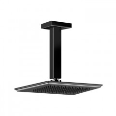 Gessi Eleganza Верхний душ потолочный, высота 243мм, цвет: черный металлик
