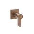 GESSI INVERSO DIAMANTATO Настенный смеситель для раковины на 1 выход, цвет: Copper Brushed PVD