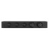 GESSI HI-FI ECLECTIC Смеситель для душа настенный встраиваемый, термостатический, с полкой, с 3 запорными кнопками, цвет Black XL