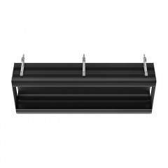 GESSI BINARIO Профиль линейный 1090 мм., без подготовки под модули, цвет Black XL