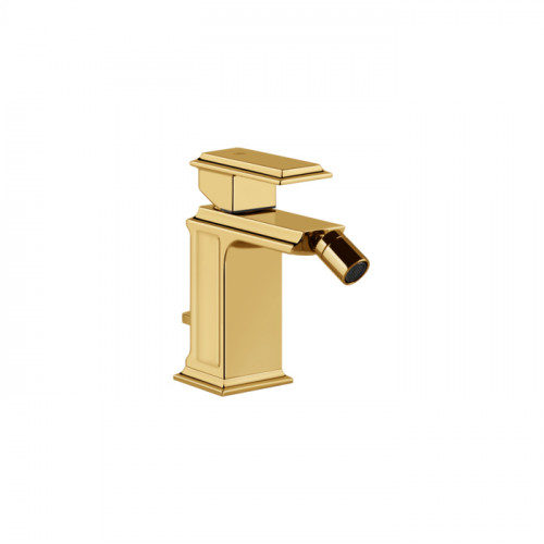Gessi Eleganza Смеситель для биде на 1 отверстие, с донным клапаном, цвет: золото