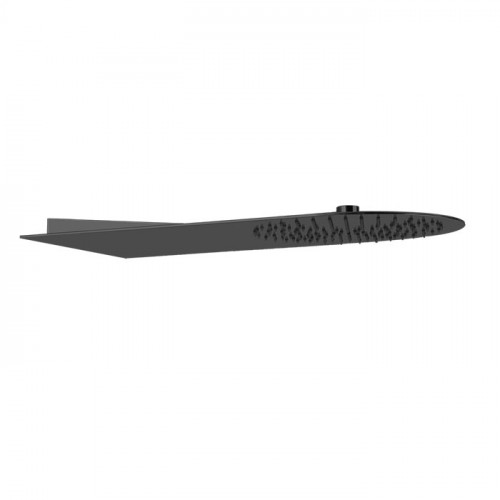 GESSI Tremillimetri Душевая головка для настенного крепления 300х550 мм, цвет Black Metal Brushed PVD