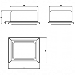 Gessi Eleganza Мыльница настольная, цвет: хром/белый