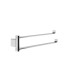 Gessi Emporio accessories Поворотный двойной держатель для полотенец., цвет: Chrome