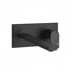 Gessi Emporio Via manzoni Bнешняя часть для настенного смесителя с длинным изливом, без донного клапана, цвет: Black XL