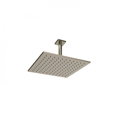 Gessi Emporio Emporio shower Душевая головка потолочная, поворотная с шарниром, с защитой от известкового налёта, цвет: Finox Brushed Nickel
