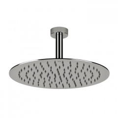 Gessi Emporio Emporio shower Душевая головка потолочная, поворотная с шарниром, с защитой от известкового налёта, цвет: Mirror Steel